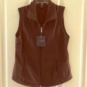 Lands’ end brown vest